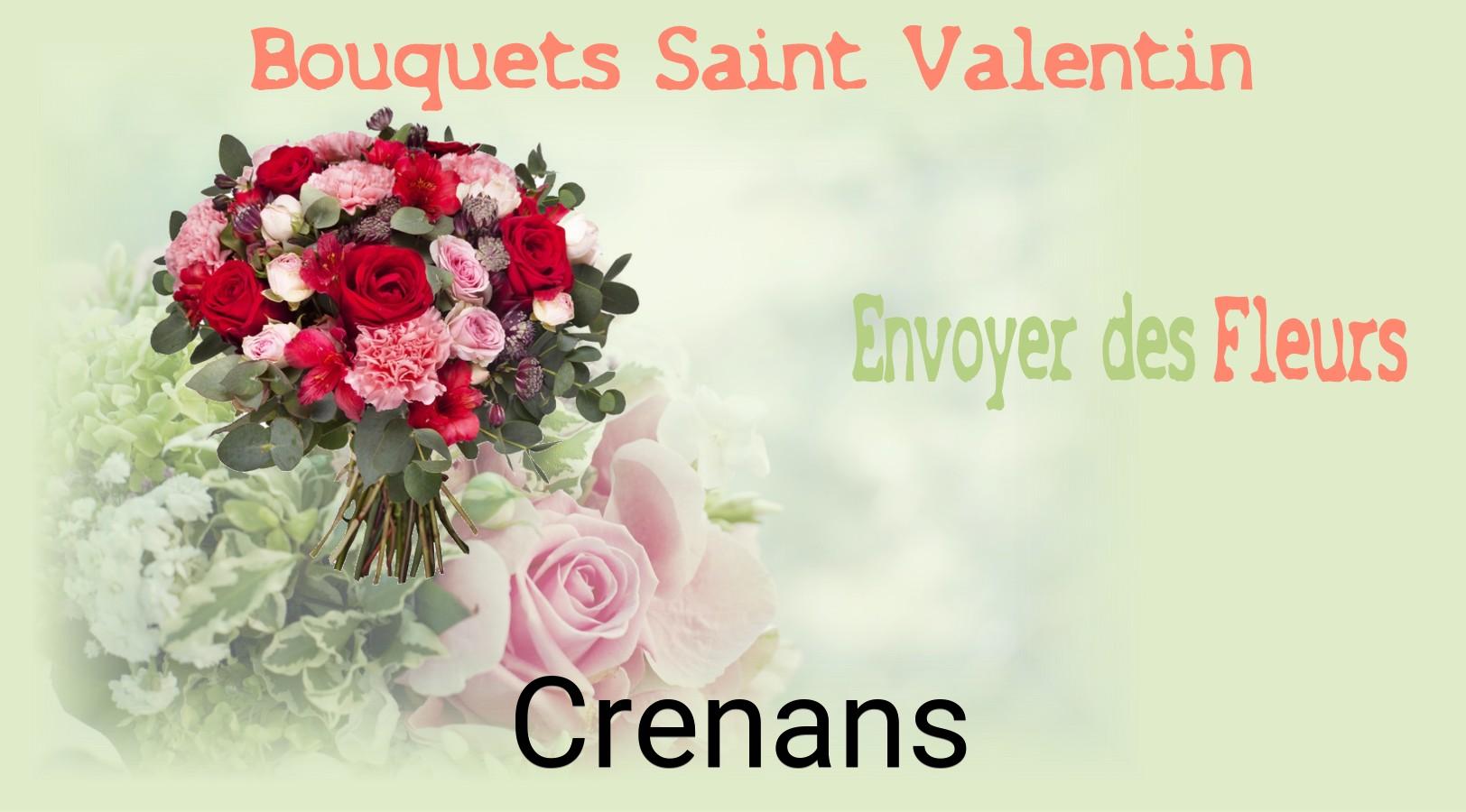 Roses de Saint-Valentin livrées à Crenans
